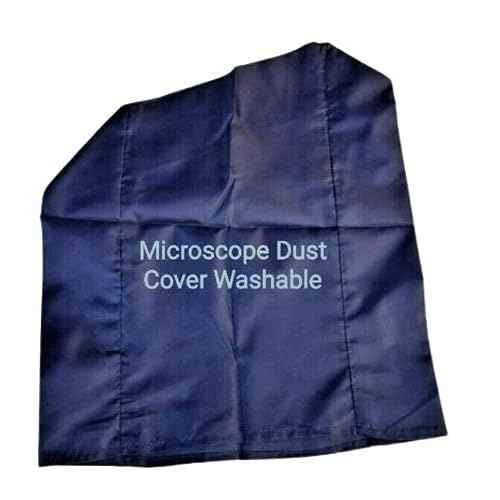 Crabby Pack of 2 | Heavy Duty Microscope Dust Cover | Full Standard Microscopes Size | 20*17.5*7.5 inch | Depth 13.5inch | blue
