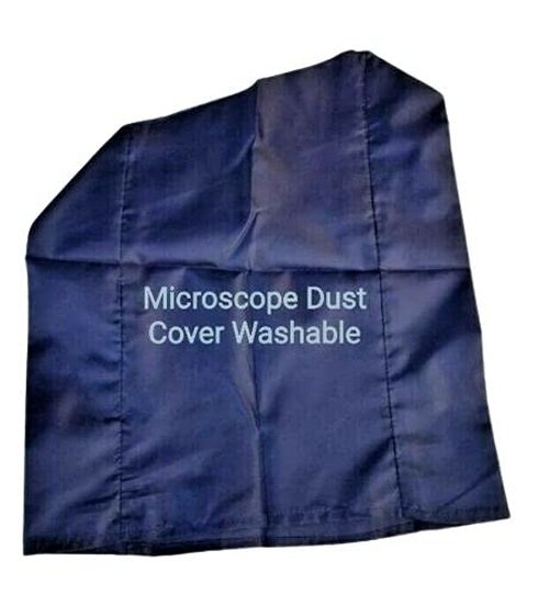 Crabby Pack of 2 | Heavy Duty Microscope Dust Cover | Full Standard Microscopes Size | 20*17.5*7.5 inch | Depth 13.5inch | blue