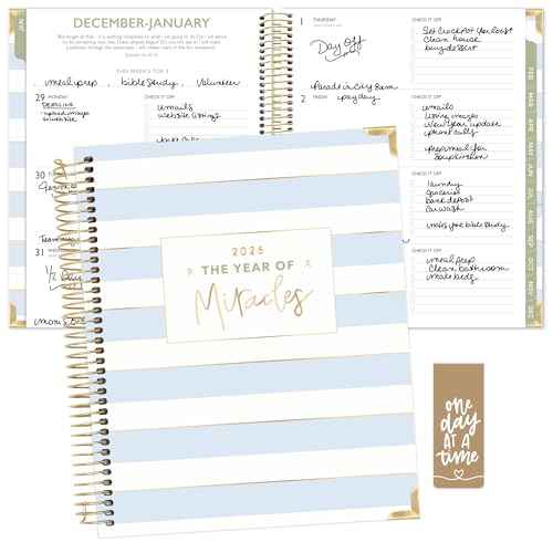 bloom daily planners x Cleerely Stated 2026 Planner (January 2026 - December 2026) Hardcover Calendar Year Organizer - Religious Faith Based Monthly/Weekly Christian Agenda Book - 7" x 9"