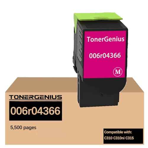 006R04366 Magenta Toner Cartridge for Xerox C310 C310ni C315 | High-Yield 5500 Page Replacement