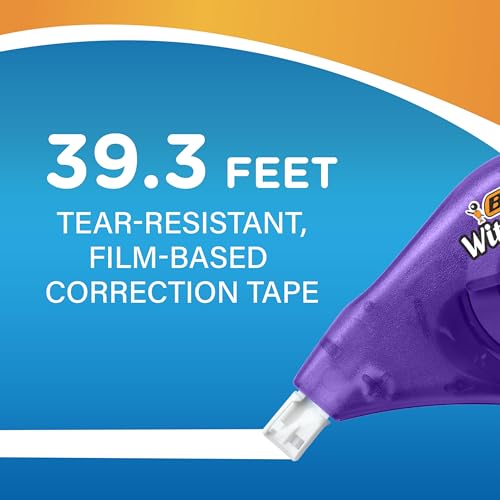BIC Wite-Out EZ Correct Correction Tape White 39.3 ft - Pack of 10