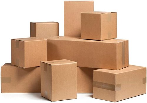 Secure Seal | 100-Pack 9x4x4 Corrugated Cardboard Shipping Boxes for Moving & Mailing