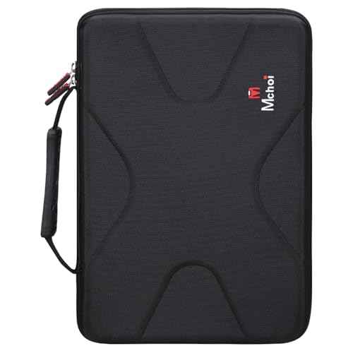 Mchoi Hard Portable Case Compatible with Epson Perfection V39/V39 II/V19/V19 II Slim Scanner(Case Only) (Grey)