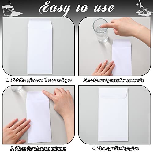 600 Pack Housekeeping Thank You Tip Envelopes 3.5 x 6.5 Inches