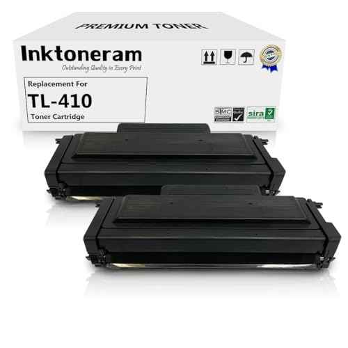 TL-410 TL410 Compatible Toner Cartridges Replacement for Pantum P3012DW P3302DW P3010D P3017DW P3300DW P3010DW M6802FDW M7100DW M7102DW M7107DW M7200FDW M7202FDW M7300FDW (Black, 2-Pack)