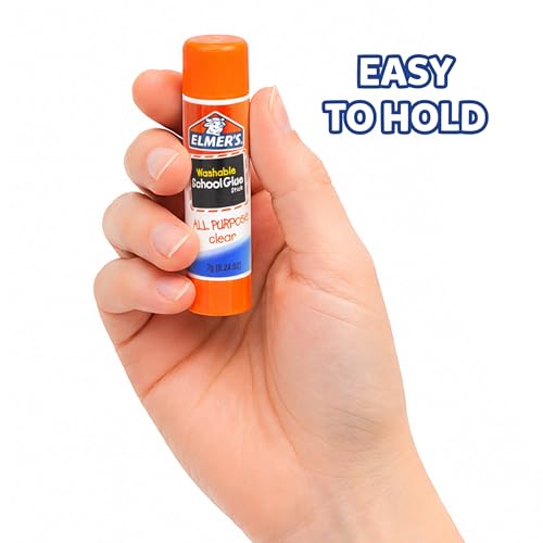 Elmer's All Purpose School Glue Sticks 30 Count, Washable & Acid-Free, 7g