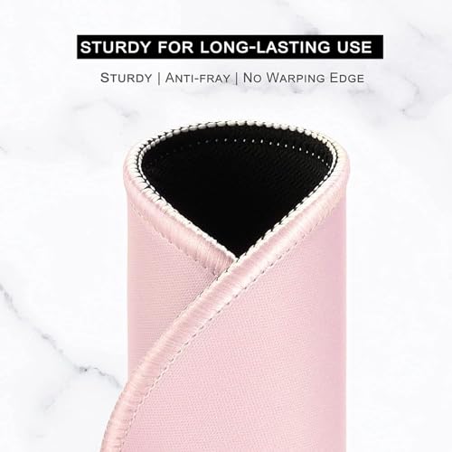 Pink Round Mouse Pad R1-Pink 8.7 inch Anti-Slip Waterproof Office & Gaming
