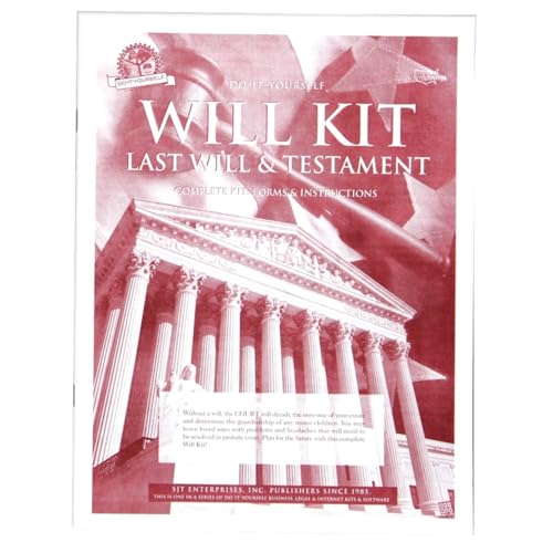 Do-It-Yourself Will Kit – Last Will & Testament, Living Will, Living Trust