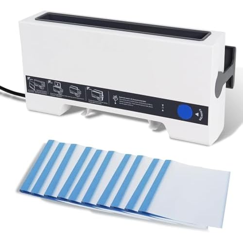 Thermal Cinch Binding Machine 110V 280 Sheets Book Binding Machine with 10 Letter Size Envelopes