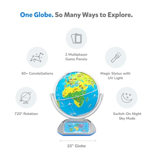 Shifu PlayShifu Orboot Earth Explorer Interactive AR Globe for Kids 4+
