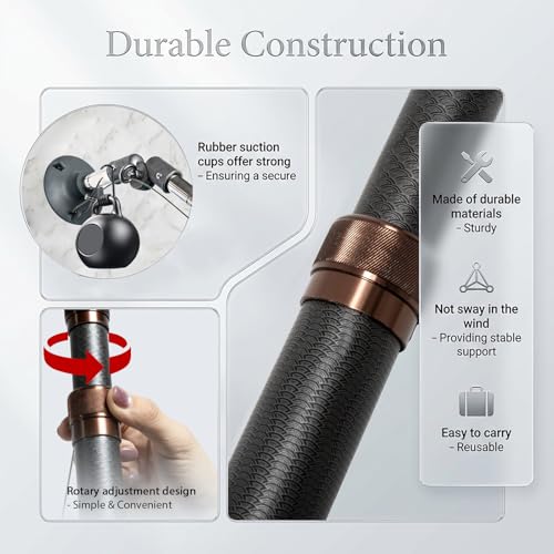 Adjustable Telescopic Sign Letter Change Arm Pole - Outdoor Safety Support