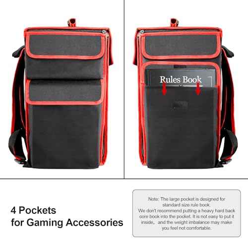 Jucoci Backpack Plastic Miniatures Storage Case (Only Compatilble with Medium Size Storage Case)