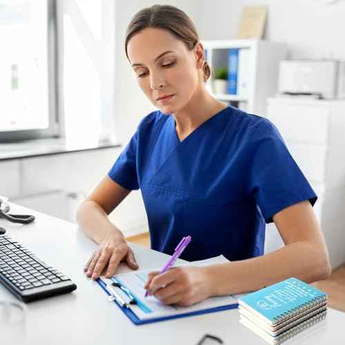 36 Sets 2025 Nurse Appreciation Gift Bulk Thank You Gift for Medical Nursing Assistant Spiral Notebook with Sticky Note Inspirational Ballpoint Pen for RN Staff Coworker Doctor Student Grad