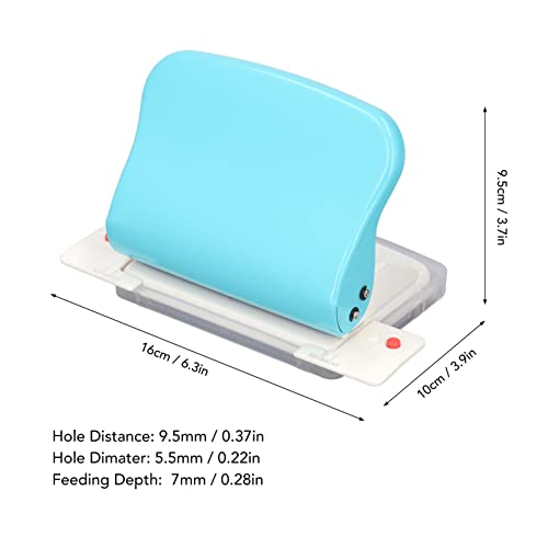 Binding Machine, Metal 10 Hole Punch Spiral Binding Machine, Easy to Use, for Making 26 Holes on B5 Paper, 30 Holes on A4, 20 Holes on A5 Book, Paper for Books, Notebooks,