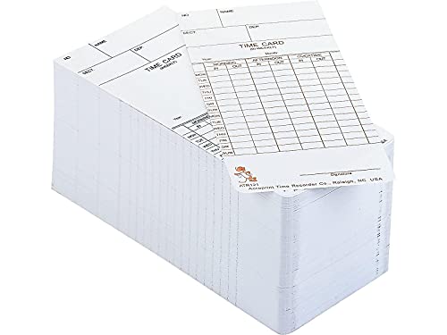Acroprint ATR121 Weekly/Biweekly Time Cards Replacement for ATR120 Clock