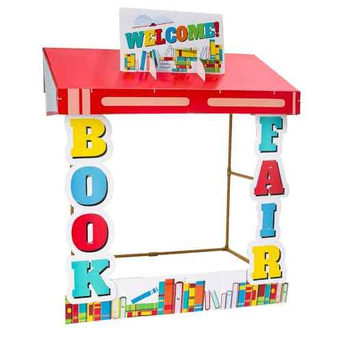 Fun Express Book Fair Tabletop Hut with Frame - 6 Pc