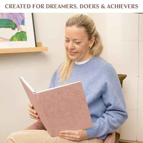 Legend Hourly Schedule Planner PRO Dated Jan 2026-Jan 2027 ? Deluxe Weekly & Daily Organizer with Time Slots. Appointment Book Journal for Work & Time Management, A4 Hardcover, Rose Gold