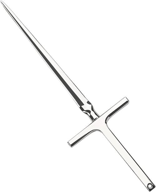BANCHELLE Letter Opener - Sleek Silver Envelope Slitter for Effortless Opening | 9.06 x 2.68 x 0.28 Inches