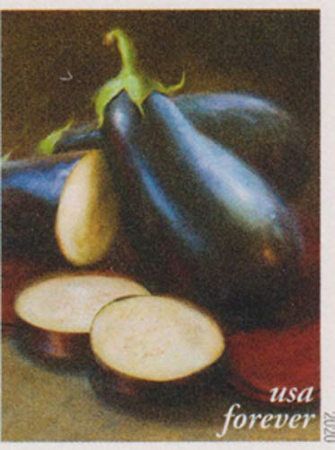 USPS Forever Stamps Booklet of 20 Fruits & Vegetables Art Collection