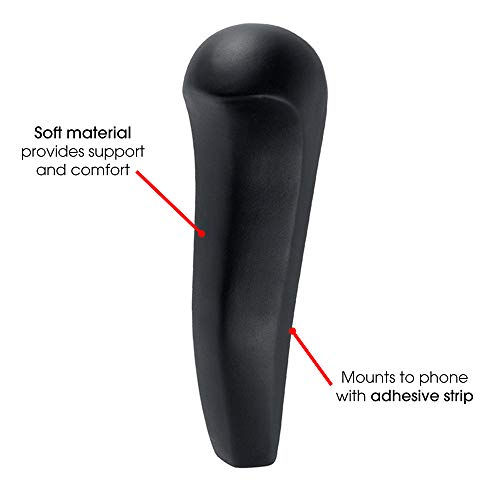 Power Gear Telephone Shoulder Rest 1 Pack Hands-Free Phone Comfort Black