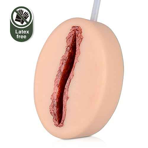 Laceration Wound Packing Trainer Kit, Stop The Bleed Training Kit, Bleed Control Kit for Medical Classes - Carrying Bag