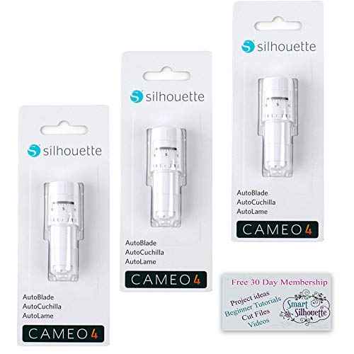 Silhouette AutoBlade- Cameo 4 (Pack of 3)