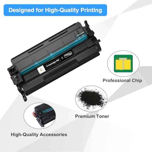 052H Toner Cartridge Black 2-Pack Compatible Replacement for Canon 052 052H CRG-052 Toner for ImageCLASS LBP214dw LBP215dw MF426dw MF424dw MF429dw Printer Ink