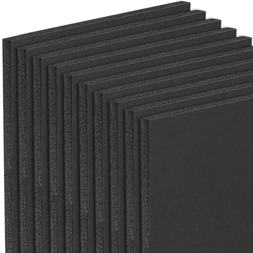 MBC Mat Board Center Acid-Free Foam Board 11x14 Black - 10 Sheets
