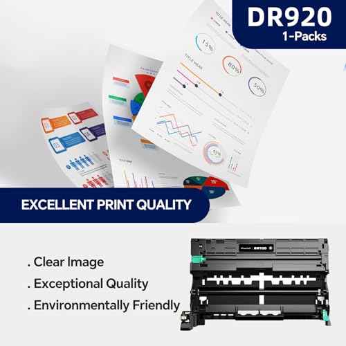 DR920 / DR-920 Drum Unit Compatible Replacement for Brother DR920 TN920 TN920XL with HL-L6210DW HL-L5210DWT HL-L6310DW MFC-L6810DW HL-L6210Dwt Printer