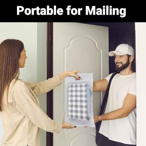 T Shirt Bags for Clothing, 10x13 inch, Pack of 100, Strong & Durable Resealable 3 Mil Thick Packaging Plastic Bags for Business Packing Shipping Travel, Frosted Package Bags, with Handle