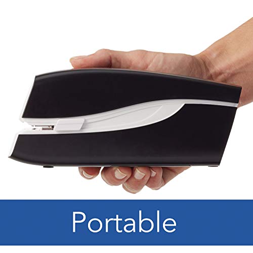 Swingline Electric Stapler 48200 – Portable, 20-Sheet Capacity, AC or Battery Powered