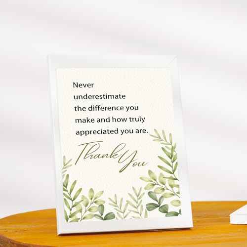 OJsensai Comfort Thank You New Card, Appreciation Card for Coworker Boss Staff Teacher, Thank You Gifts for Men Women Daughter Son Medical Workers