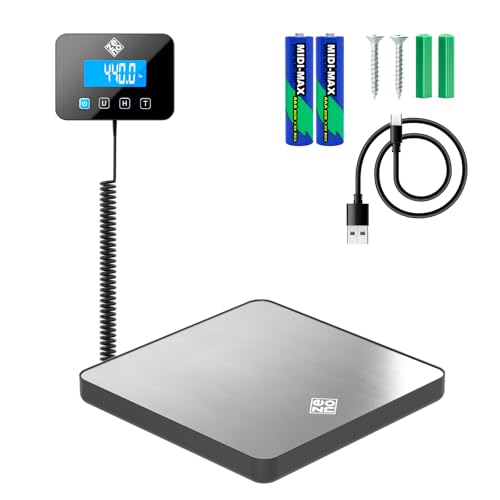Digital Parcel Scale 200kg / 440lb Commercial Postal Weighing Scale with Tare & Hold