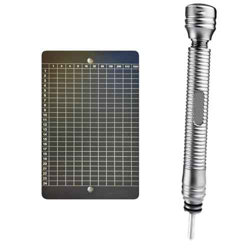 Titanium Seed Phrase Storage ? BIP39 Binary Crypto Backup Plate with 2 Glass Breaker Pens, Transparent Recovery Card, Word Index Booklet, Anti-Tamper Seals & Lock Screws ? Cold Wallet for Bitcoin