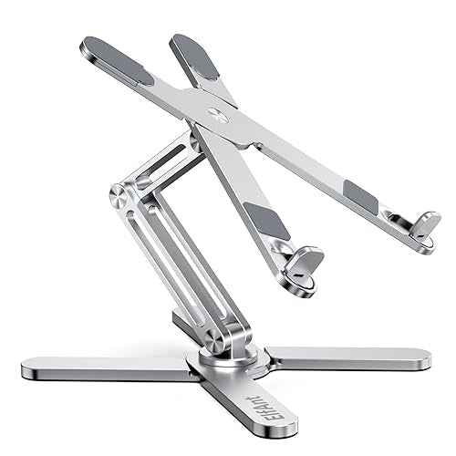 Laptop Stand 360 Degree Rotation Adjustable Portable for 10" - 17" Laptop Tablet