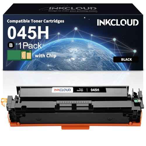 045H Black Toner Compatible Toner Cartridge Replacement for Canon 045 Toner Cartridges 045h CRG-045H CRG-045HK for Color ImageCLASS MF634Cdw MF632Cdw LBP612Cdw LBP613Cdw MF632 MF634 Series