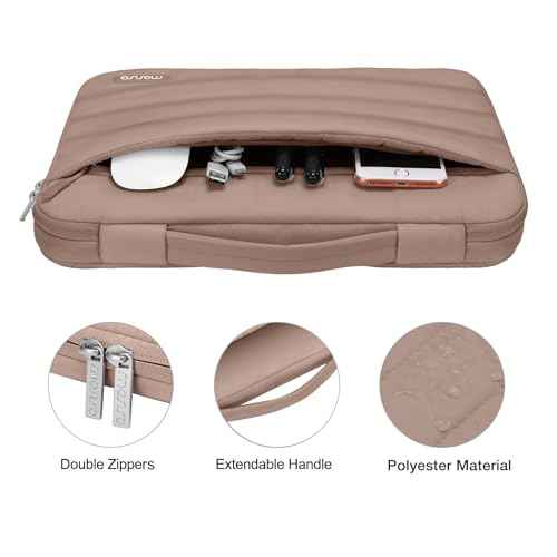 MOSISO Compatible with MacBook Air 15 inch Case 2025 2024 2023 Release M4 A3241 M3 A3114 M2 A2941 Touch ID, Plastic Hard Shell&Puffy Sleeve Bag&Keyboard Cover&Webcam Cover&Screen Film, Bronze Brown