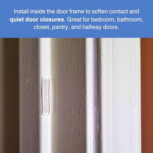 HushBumps Gel Door Bumpers 30 pcs for Interior Doors Noise Reduction