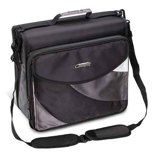 Case-it The Dual 2.0 2-in-1 Zipper Binder | Converts to a Backpack, Two 2-Inch D-Rings, 800 Sheet Capacity, 5-Subject Expanding File Folder, Pocket Holds Up to 13 Laptop/Tablet | Dual-301-BB-LT Black