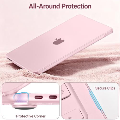MOSISO Blush Compatible with MacBook Neo 13-inch Case A3404 2026 Release