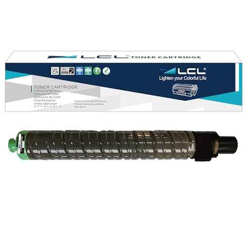 LCL Compatible Toner Cartridge Replacement for Ricoh 841647 841735 MP C3002 MP C3502 MPC3002 MPC3502 High Yield Aficio MP C3002 MP C3502 MPC3002 MPC3502 Lanier MP C3002 (1-Pack Black)