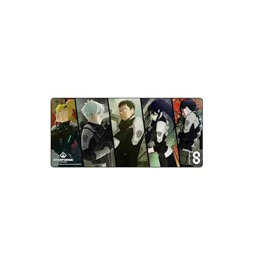 Kaiju Team - Kaiju No. 8 Gaming Desk Mat ? Large Extended Mouse & Keyboard Pad