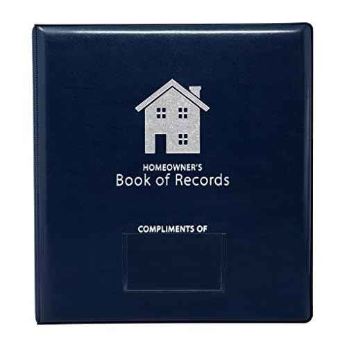 The Homeowner's Book of Records (Navy)