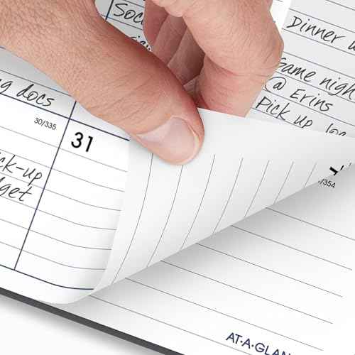 AT-A-GLANCE 2026 Planner, Weekly & Monthly, 8-1/2" x 11", Large, Spiral Bound, DayMinder, Gray (GC5450726)