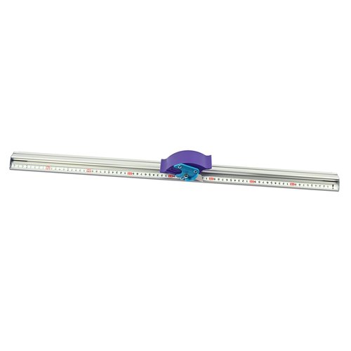 Xikopus Manual Sliding KT Board Paper Trimmer Cutting Ruler with 27 1/2" Metal Straight Edge Ruler, Suitable for Photo Paper and PVC PET Cutter, 30 Blades