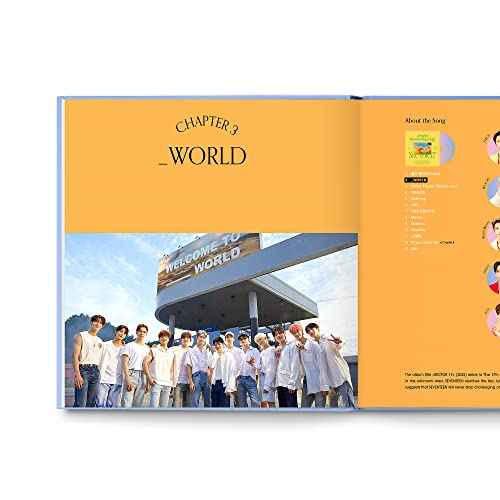 SEVENTEEN Lyrics Inside Book 1st Global Edition, SEVENTEEN's K-pop album, Special SEVENTEEN official merch for CARAT