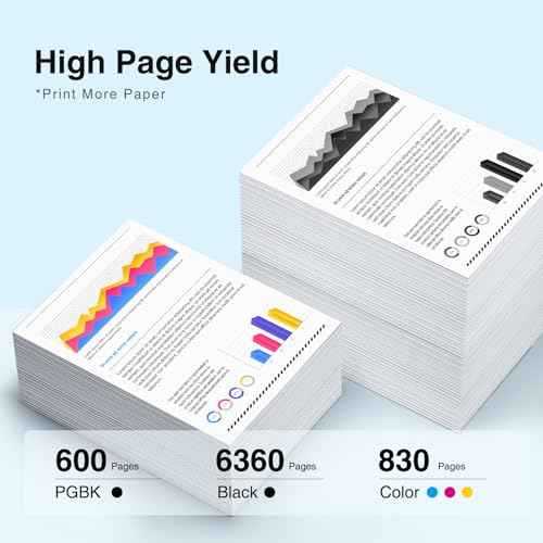 Starink Replacement for Canon 280 281 Ink Cartridges Compatible with Canon Ink 280 281 XXL Printers TR8620a TR8620 TS702a TS9520 TS9521C TR8520 TS6220 TS6320 TS8220 (PGI-280XXL/CLI-281XXL Ink 7 Pack)