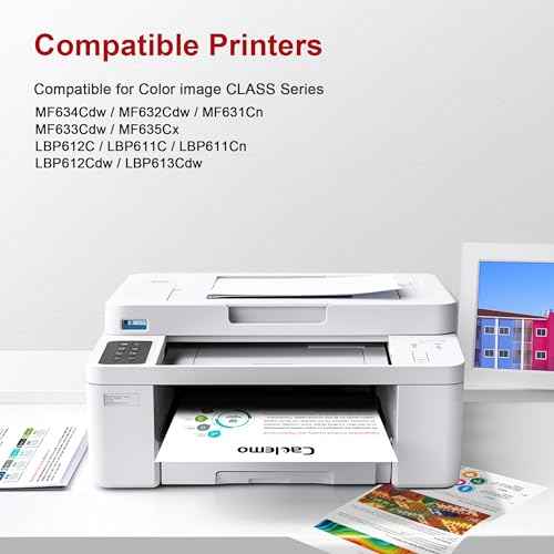 045H Black Toner Replacement for Canon 045H Toner Cartridges Canon 045H 045 Black Toner Compatible with Canon Color imageCLASS MF632Cdw MF634Cdw LBP612Cdw LBP612C LBP612 MF632 MF634 Printer (2 Black)