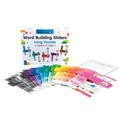 Really Good Stuff Word Building Sliders: Long Vowels