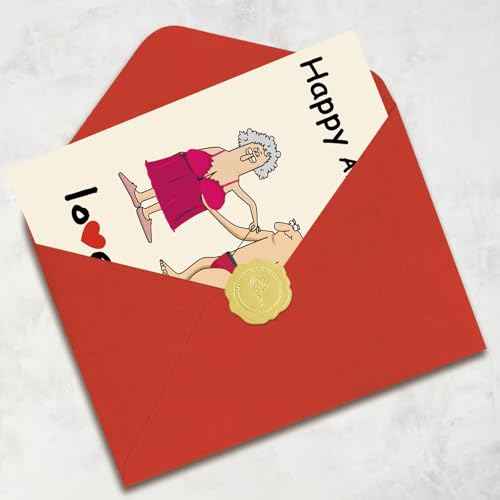 Funny Anniversary Card Gifts for Couple Husband Wife, Happy Wedding Anniversary Decoration for Men Women
